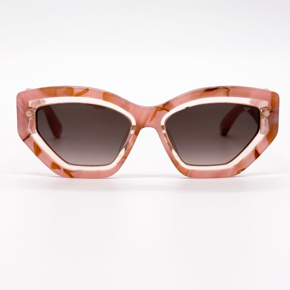 NEW PHILIPP PLEIN SUPREME STAR SPP099M 06Z8 PINK WOMEN SUNGLASSES PHILIPP PLEIN